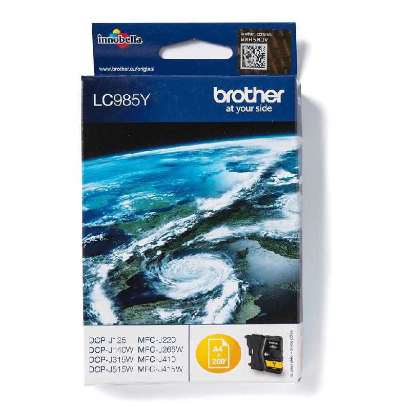 Brother LC985Y - Cartouche d'encre originale – Jaune_0
