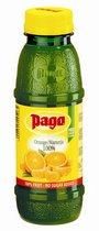 CARTON 12 BTLES JUS D'ORANGE 33CL PAGO - JUS D'ORANGE PAGO 33 CL