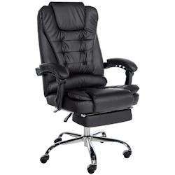 CLP Chaise de bureau Oxygen Noir /Similicuir - noir 4251380475629_0