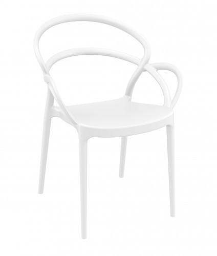 Fauteuil Minima empilable - intérieur et extérieur - polypropylène renforcé en fibre de verre - 3 coloris_0