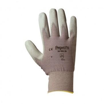 Gants textile Perfect Poly Grey - Manutention légère T11 - Polyamide gris avec enduction polyuréthane_0