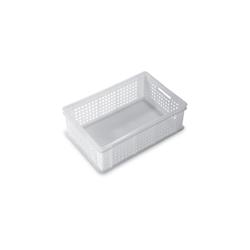Giganplast Boîte avec couvercle transparent 40x30x22 cm - blanc 8002942003714_0