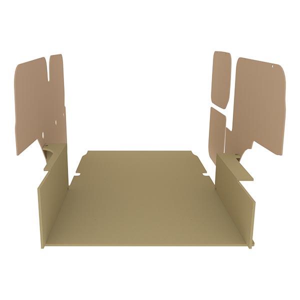 Habillage bois natural K2 aggloméré + MDF / Portes arrière incluses_0