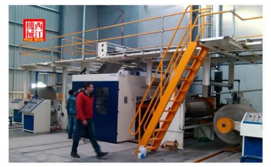 Ligne de production automatique de carton ondulé 2 plis - contrôle Siemens PLC - production flexible grande vitesse_0
