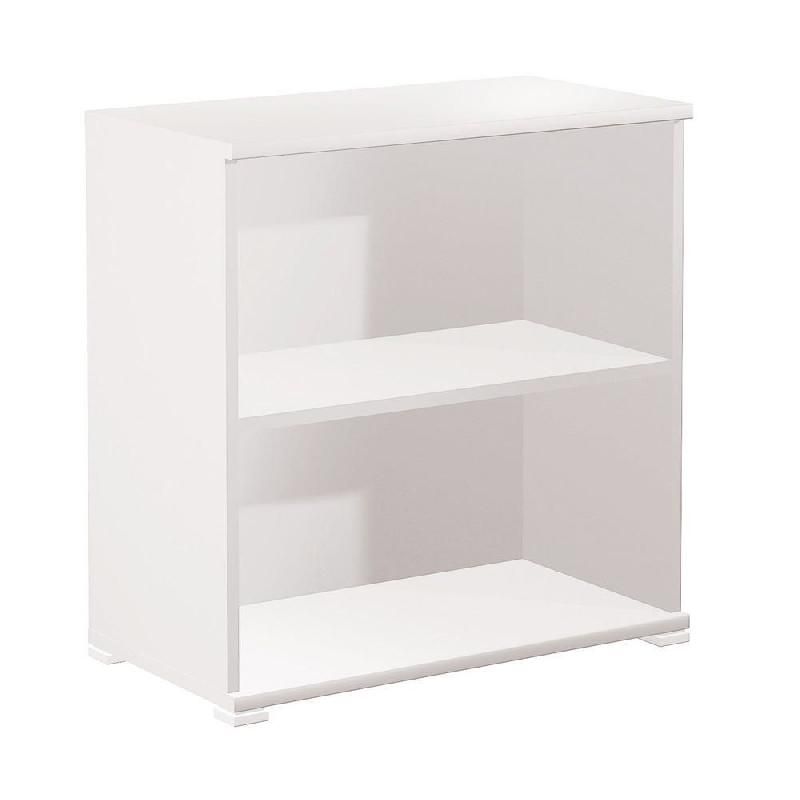 MEUBLE BAS ACTIVITY 2 SANS PORTES - H. 73 X L. 80 X P. 45 CM - CORPS BLANC