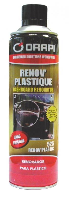 ORAPI NETTOYANT TABLEAU DE BORD 525 RENOV' PLASTIQUE 400 ML : 4525A4