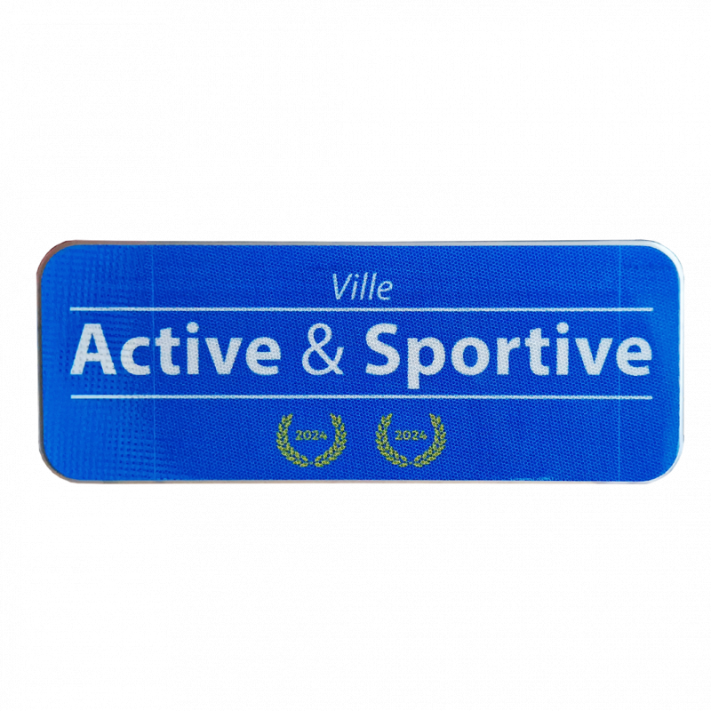 Panneau Label Ville Active et Sportive_0