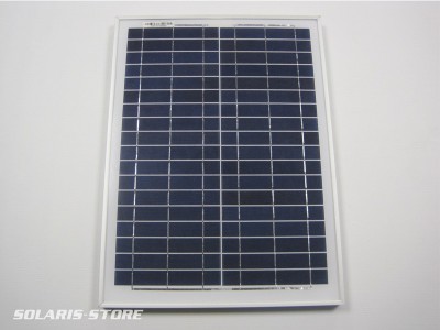 Panneau solaire 20W - Polycristallin 12V avec connecteurs MC4 - PE1110355_0