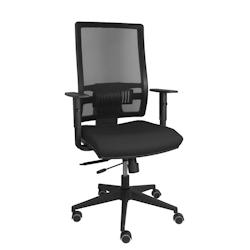 Piqueras y Crespo Silla Horna traslack bali negro sin cabecero - noir multi-matériau 10TKM840B840B10CRP_0