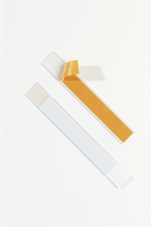 Porte-étiquette LABELFIX® 30 x 200 mm - souple, transparent, avec bristols interchangeables_0