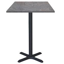 Restootab - Mange-debout 60x60cm - modèle Dina caldeira - marron Bois manufacturé TB-DINFF-6060S-CALD_0