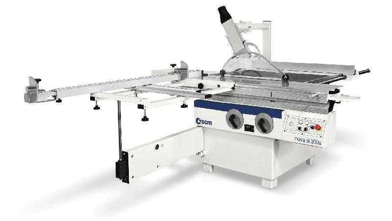 Scie à format SCM - Nova SI 300S - découpe précise, chariot coulissant robuste et réglages manuels précis_0