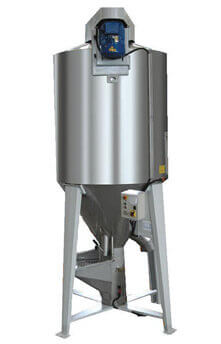 Silo mélangeur - Trémie d'alimentation avec grille de protection - Capacité 500 à 30000 litres_0