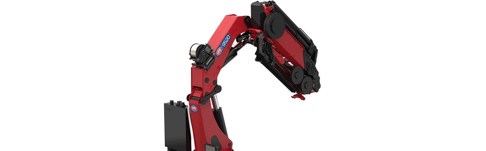 9520OK-RCS Grue auxiliaire - HMF - capacité de levage optimale - portée 70 à 95 m_0