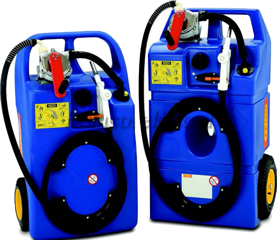 Caddy 60L AdBlue - Pompe manuelle rotative - Cuve en polyéthylène certifiée_0