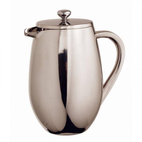 CAFETIÈRE EN INOX CONTEMPORAINE ARRONDIE OLYMPIA 400 ML