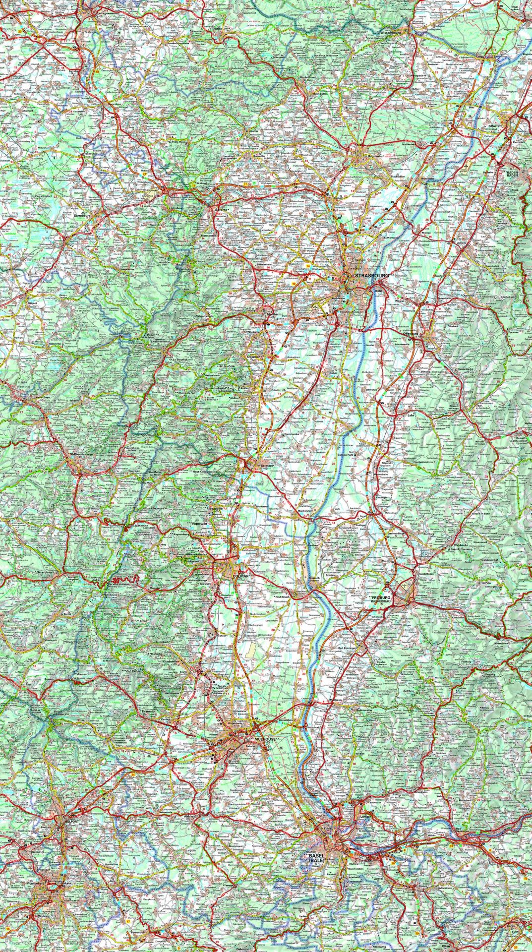 Carte de France département