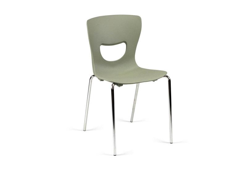 Chaise empilable - jaune-r1012_0