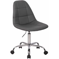 CLP Fauteuil de bureau Reims Similicuir Gris - gris polyester 192484908_0