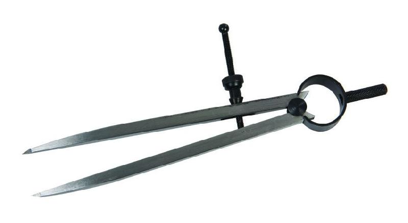 Jeu De 3 Compas à Ressort Silverline - Compas Intérieur/Extérieur/Épaisseur - Précision Acier
