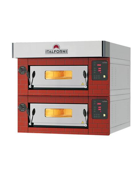 Four à pizzas ITALFORNI 2x6 pizzas  Référence: B208D_0