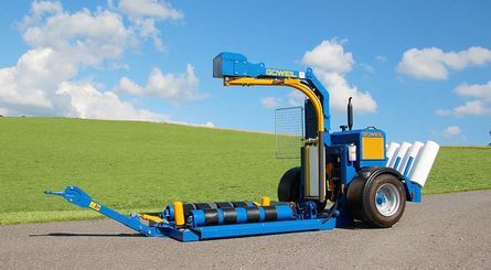 G3010 Profi - Enrubanneuse agricole stationnaire avec moteur diesel - Goewell Maschinenbau GmbH - Poids : 1670 kg_0
