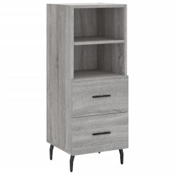 Helloshop26 - Buffet bahut commode armoire meuble de rangement organisateur cuisine salle de séjour salon sonoma 34,5 x 34 x 90 cm 02_0036325 - 30002_0