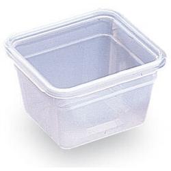 Lot 3 bacs modulus rigides + couvercles GN 1/6 profondeur 150 mm 2L Transparent Pp - Bourgeat - plastique 006091_0