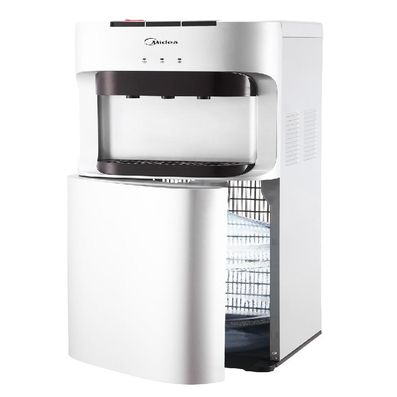 Midea YLD1633S Fontaine Bonbonne blanche à chargement par le bas. Eau froide, tempérée et chaude. - 92063020Z02443_0