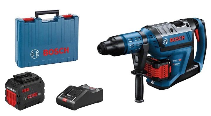 Perforateur 18v gbh 18v-45 c sds max biturbo  + 2 batteries procore 12ah + chargeur + coffret standard - BOSCH - 0611913002 - 757542_0