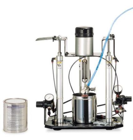Pompe pneumatique pour pot de 1 a 5 kg  faible maintenance_1