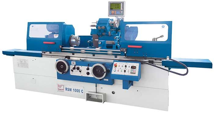 RSM C - Rectifieuse cylindrique KNUTH - Hauteur de pointe 135 mm à 180 mm - Modèles jusqu'à 2000 mm de longueur de rectification_0