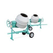 Bétonnière S140 - capacité de malaxage 100 L - cuve 138 L - moteur mono 0.3 kW_0