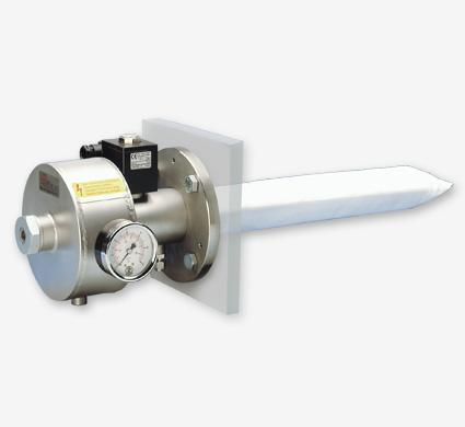 Sonde de prélèvement de gaz eco - filtre textile rétrolavable in-situ - électrovannes 24 VDC - réservoir 2L_0
