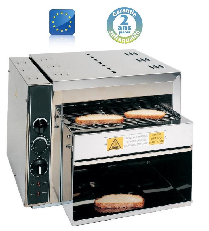 Toaster à convoyeur - rapide 2 alimentation - monophasé (230 v ) - TR2_0