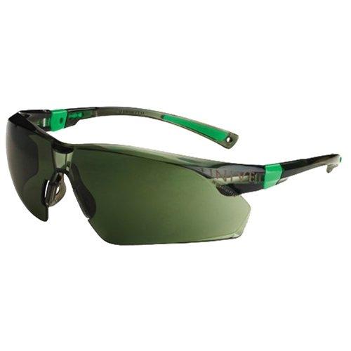 Univet 506U.04.04.05 N° 506U - Lunettes de sécurité à verres G15 noir/vert avec réglage des temples_0