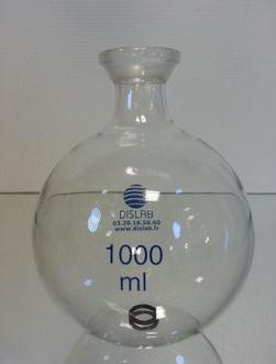 Ballon récepteur à rodage sphérique 35/20 - AS049101 - 50ml pour évaporateur rotatif_0