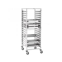 Chariot Gastronorm GN 2/1 - 18 Niveaux - Bartscher - gris 300185_0
