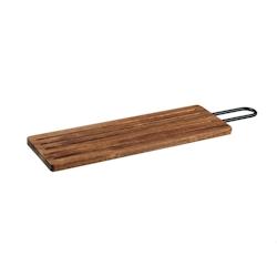 Bjorn Planche à pain en bois d'acacia STINE - 39 x 13cm - marron 3701488307359_0