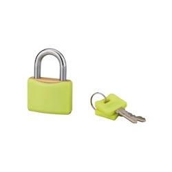Cadenas à clé SP Color, 30mm, anse acier cémenté, 2 clés - Serrurerie de Picardie - vert 3150268983304_0