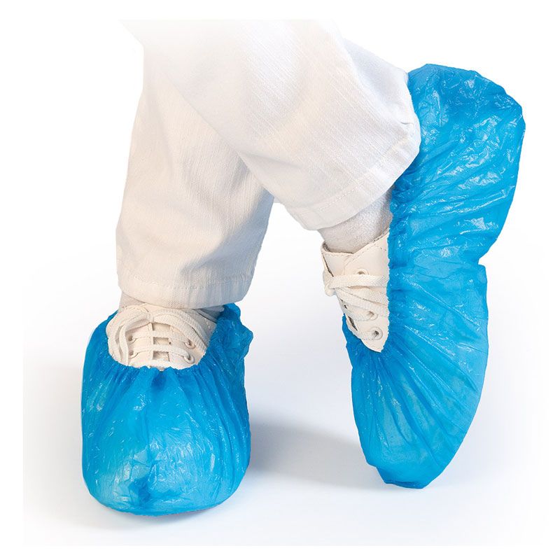 Couvre-chaussures CPE 40 my - 2000 pièces - Imperméable, robuste et disponible en plusieurs couleurs_0