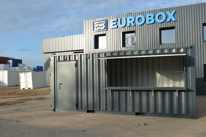 Cuisine d'été en container 10, 20 ou 40 pieds - Aménagement sur-mesure - Eurobox_0