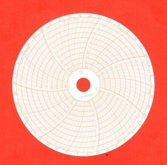 Disque pour enregistreur circulaire - spécial congélation - paquet de 100 - d31690_0
