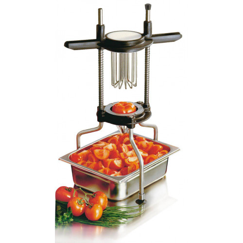 DIVISEUR COUPE-AGRUMES ET TOMATES 8 SECTIONS PROFESSIONNEL EN INOX