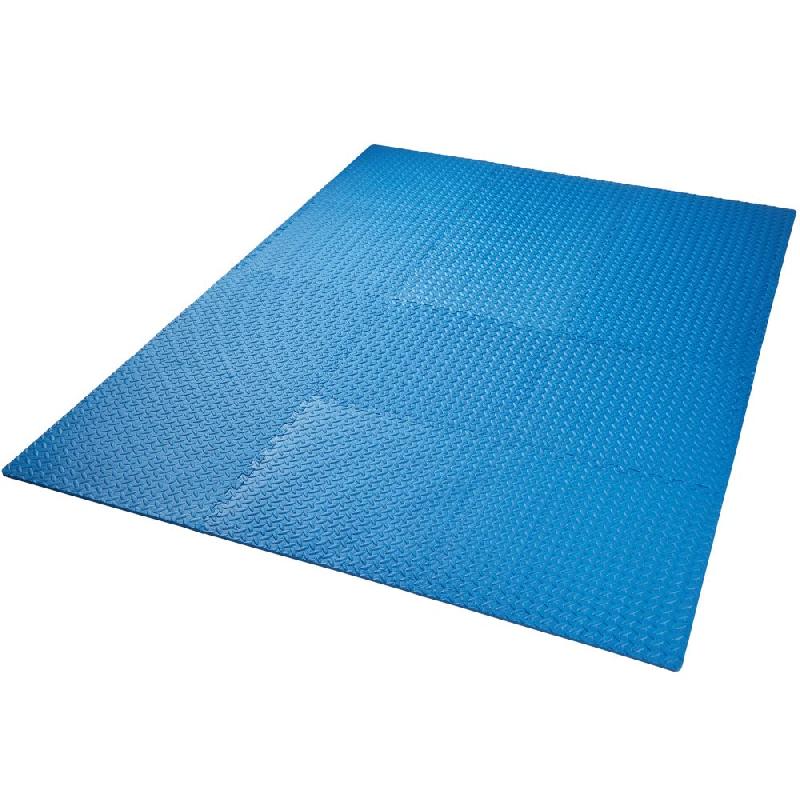 ENSEMBLE DE 12 DALLES CARRÉES EVA TAPIS DE SOL SPORT BLEU 08_0000432_0