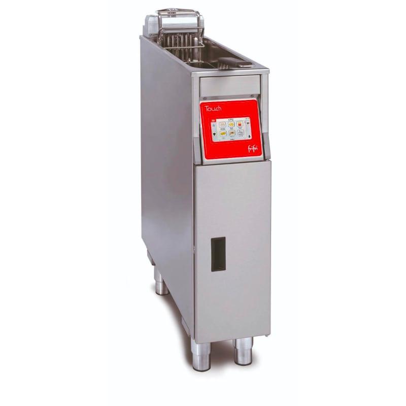 Friteuse professionnelle Frifri gamme Touch - sur coffre à cuve simple - commandes tactiles et filtration d'huile_0