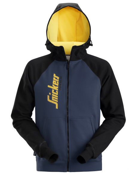 Gilet à capuche zippe avec logo - gil0026_0