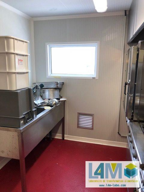 Laboratoire de découpe de porc - Installation des équipements matériels et essais - L4M_0
