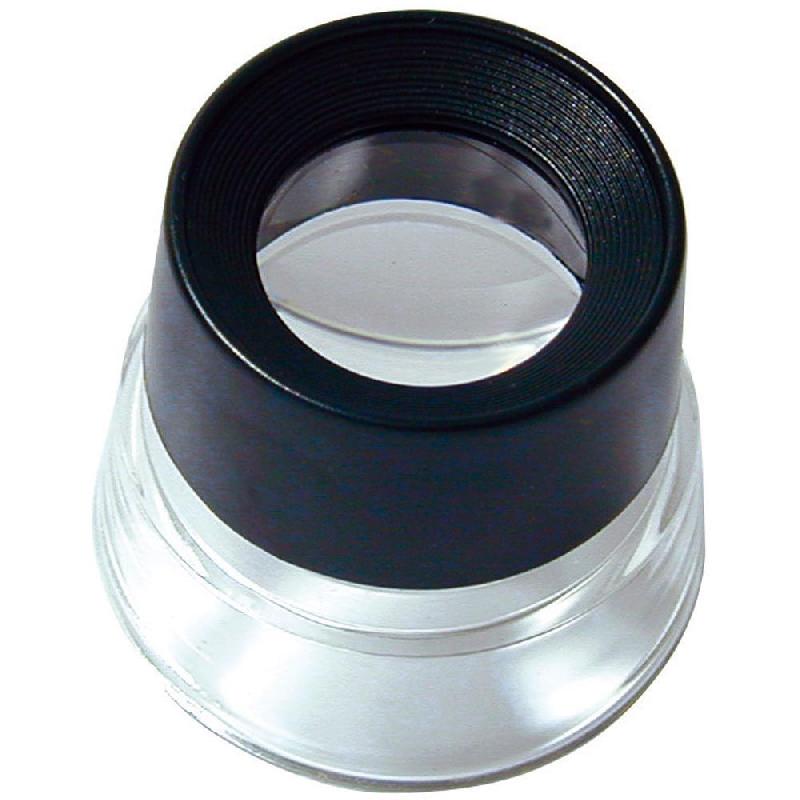 Loupe sur socle - diamètre 30mm - grossissement x10 - référence 417548_0