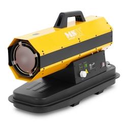 MSW - MSW Canon à air chaud diesel 20 kW 18 l - Canon à air chaud fioul Chauffage de chantier gaz Canon à chaleur gaz - noir acier 4062859274366_0